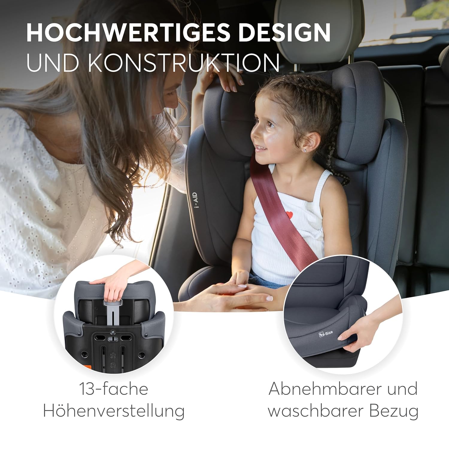 Detalle 1 de KikkaBoo Kindersitz 15–36 kg i-Size