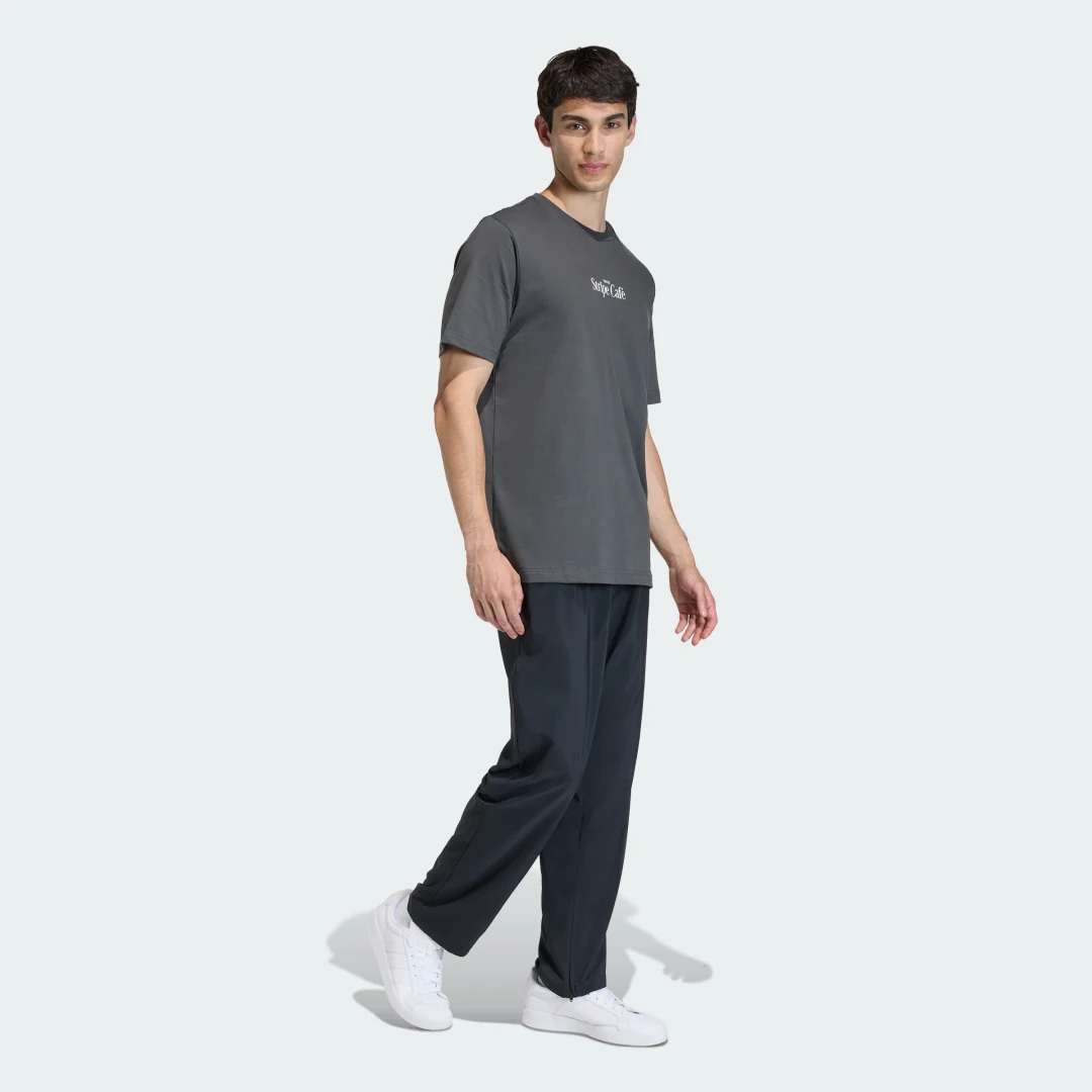 Thumbnail 2 de Camiseta estampada Coffee Café Donut Box de Adidas — Gris
