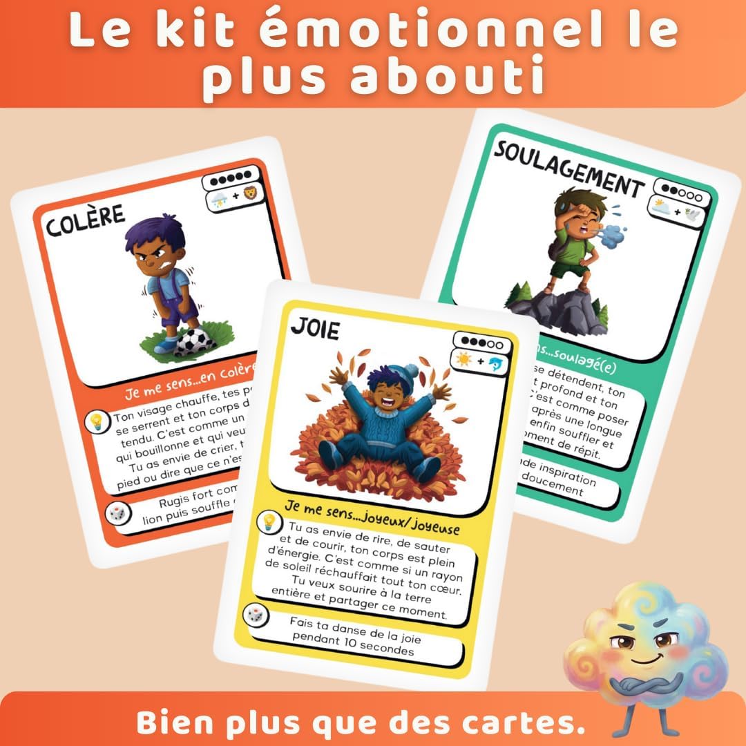 Thumbnail 2 de EmoKids Jeu des Émotions 55 cartes