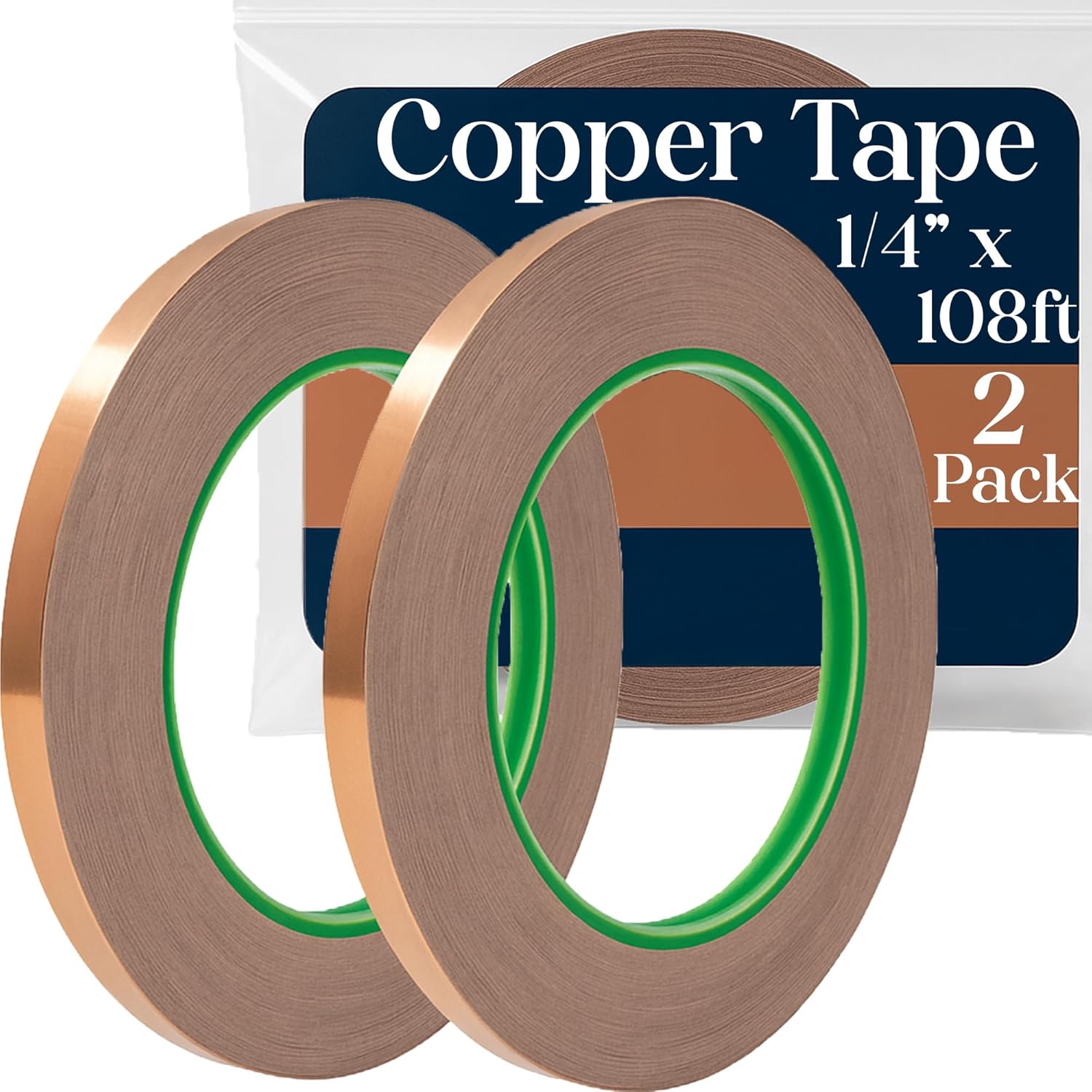 Kraftex Copper Tape 1/4in x 108ft