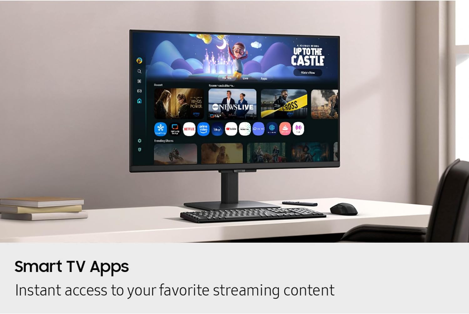 Thumbnail 4 de SAMSUNG M5 (M50F) 32-inch FHD Smart Monitor