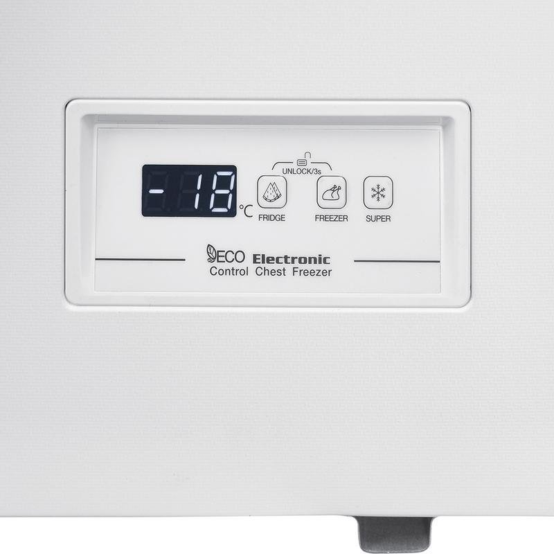 Detalle 2 de Congelador SVAN SCH3001EDC horizontal 287 L Dual Cooling — versatilidad y control profesional