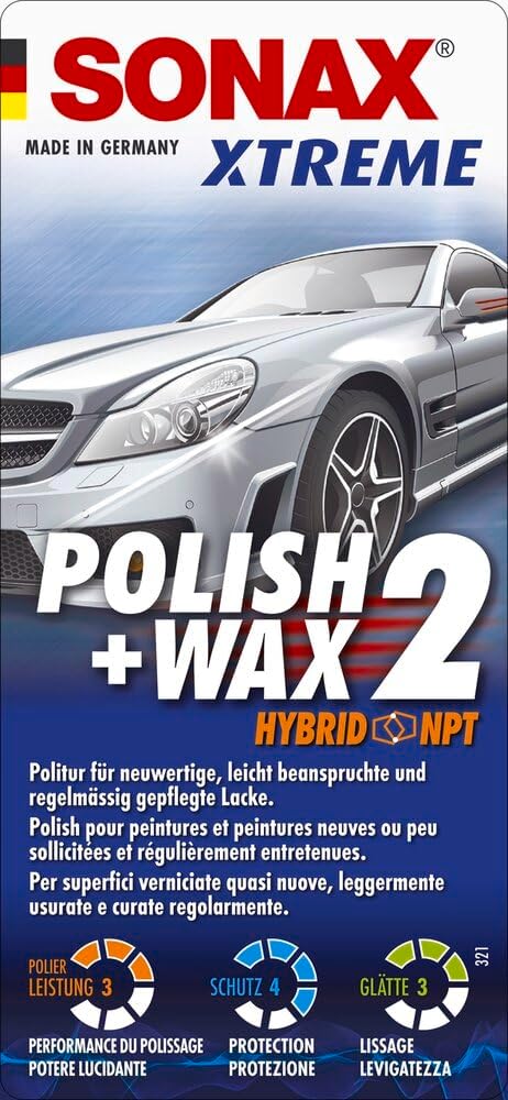 Thumbnail 1 de SONAX XTREME Polish+Wax 2 (500 ml) – lucidante e verniciato protettivo per una finitura profonda