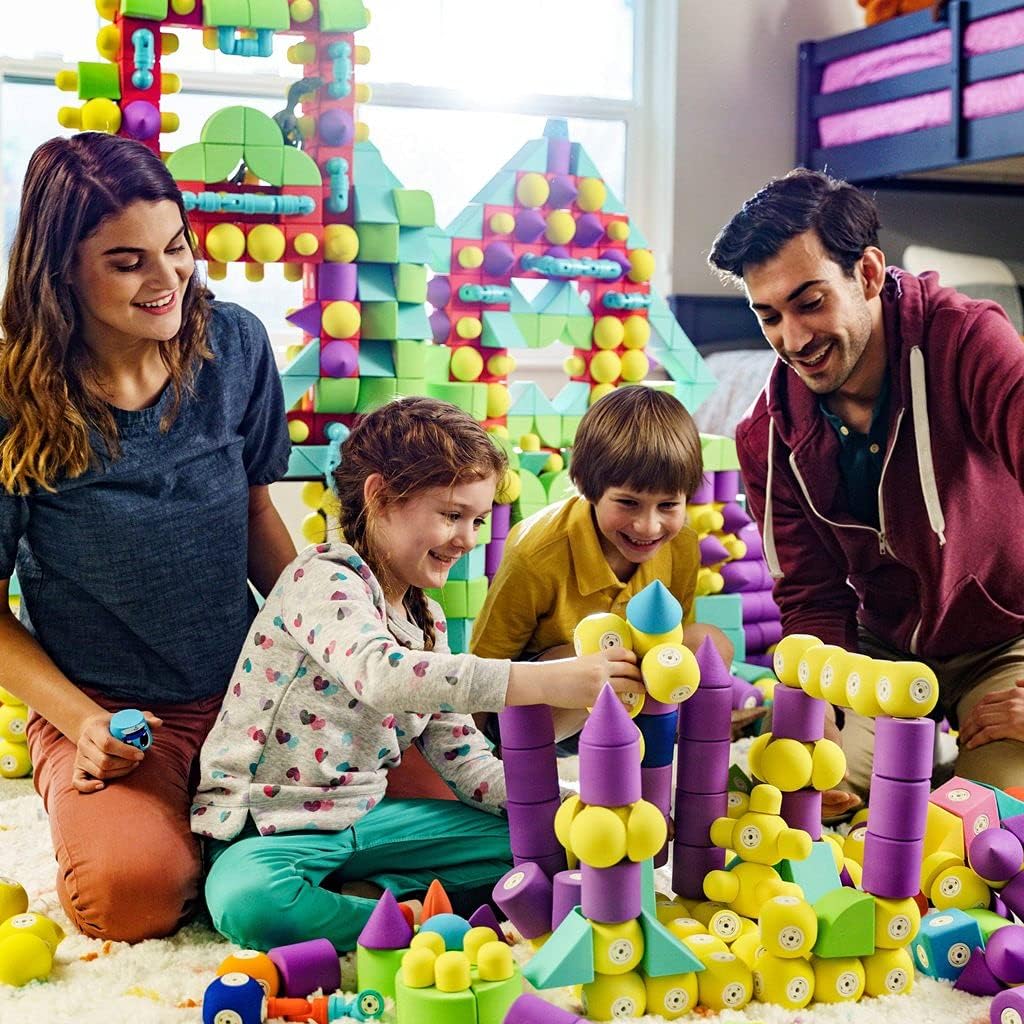 Detalle 2 de Blockaroo Magnetic Foam 50-piece Set 🧩