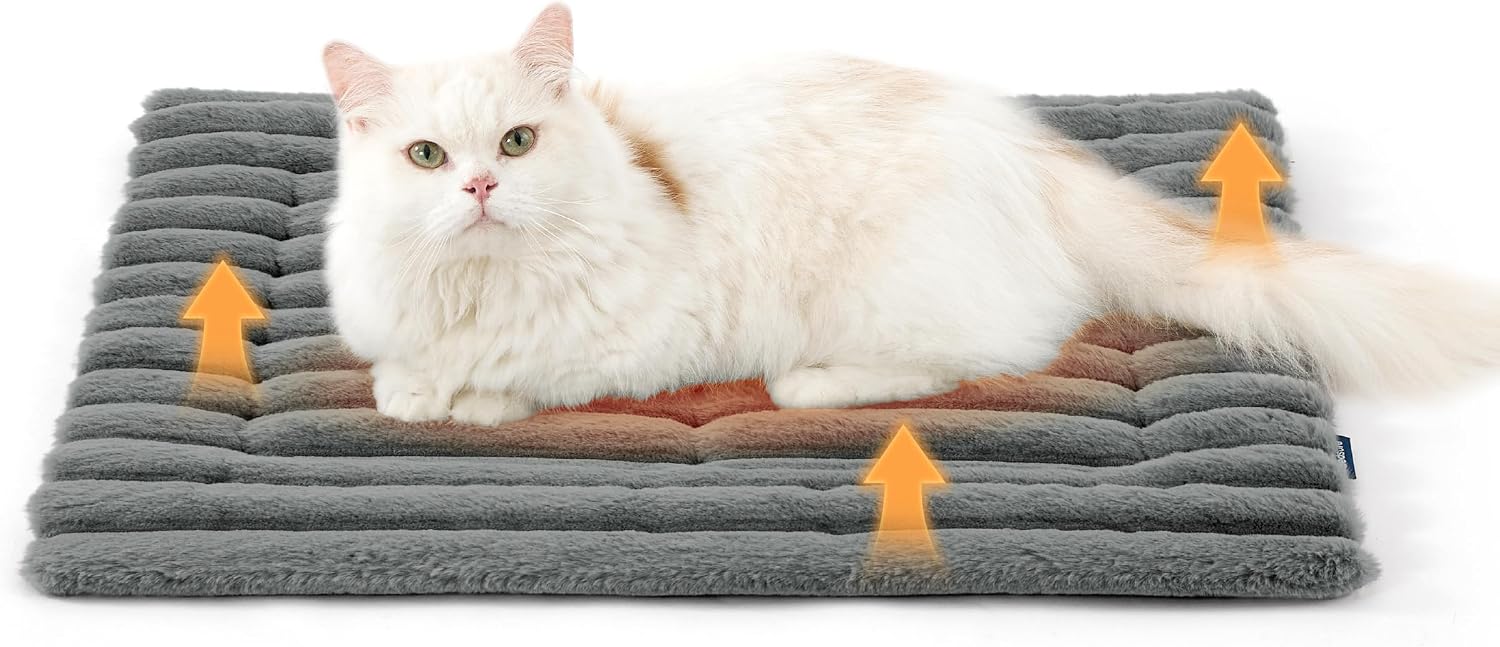 Detalle de Bedsure CA000027G0S ComfyFleece Self-Warming Cat Mat, 24 x 18-Inch