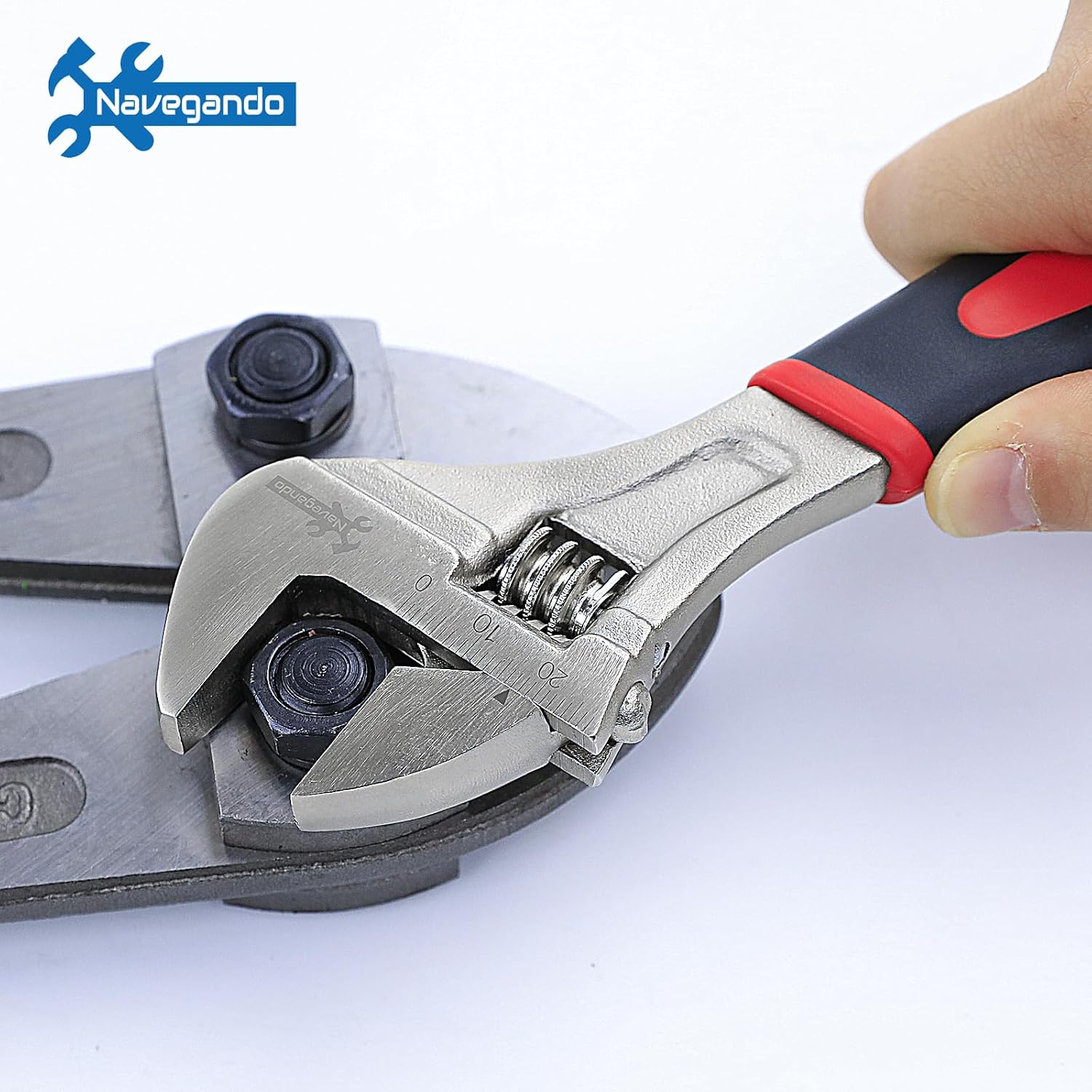 Thumbnail 6 de Navegando adjustable wrench sets 4-Piece Adjustable Wrench Set with Rubber Grips