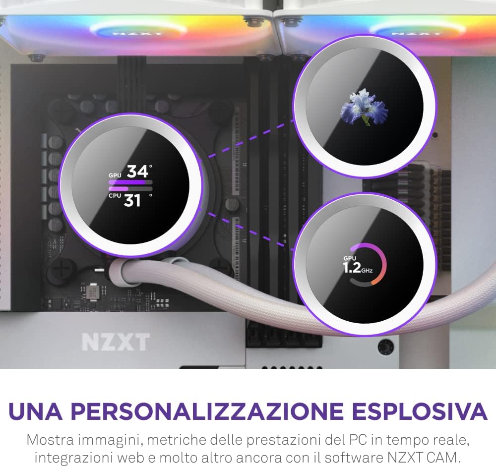Thumbnail 1 de NZXT Kraken 280 RGB 280mm