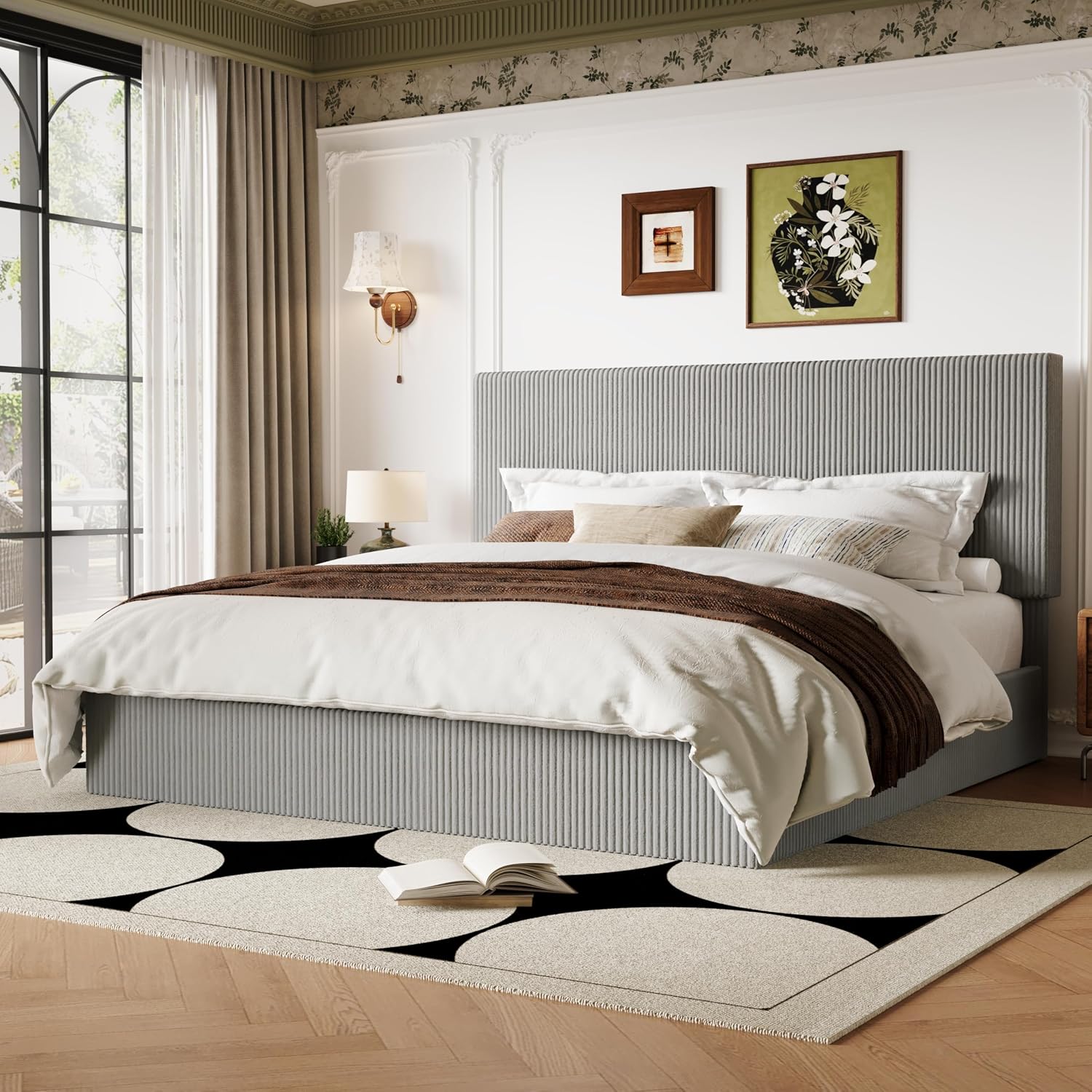 Detalle de Allewie King Bed Frame