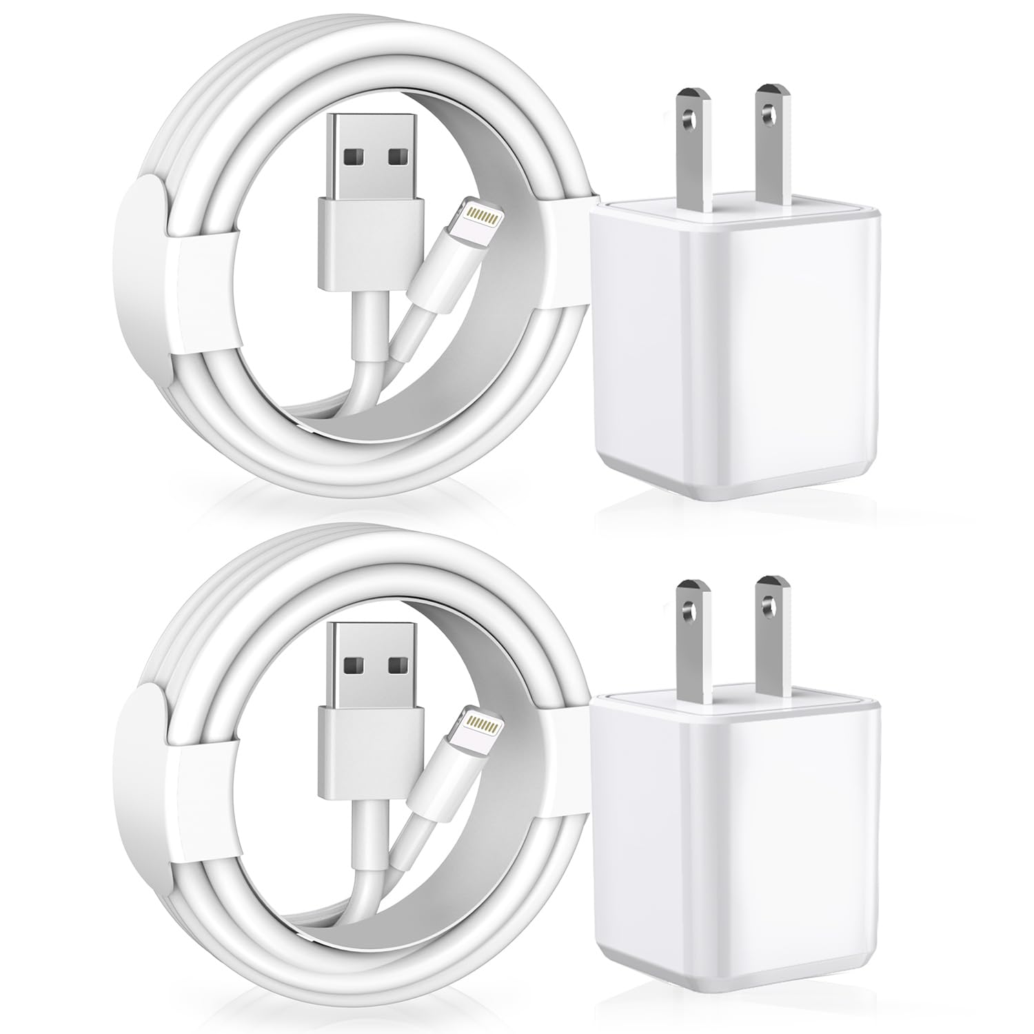 Detalle de iPhone Charger 2-Pack with Fast USB Wall Adapter