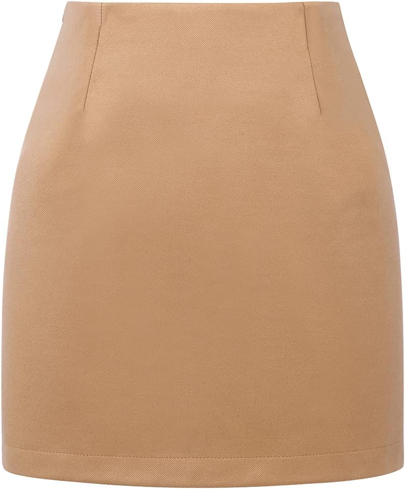 Thumbnail 6 de IDEALSANXUN Plaid Mini Skirt in Woolen Fabric