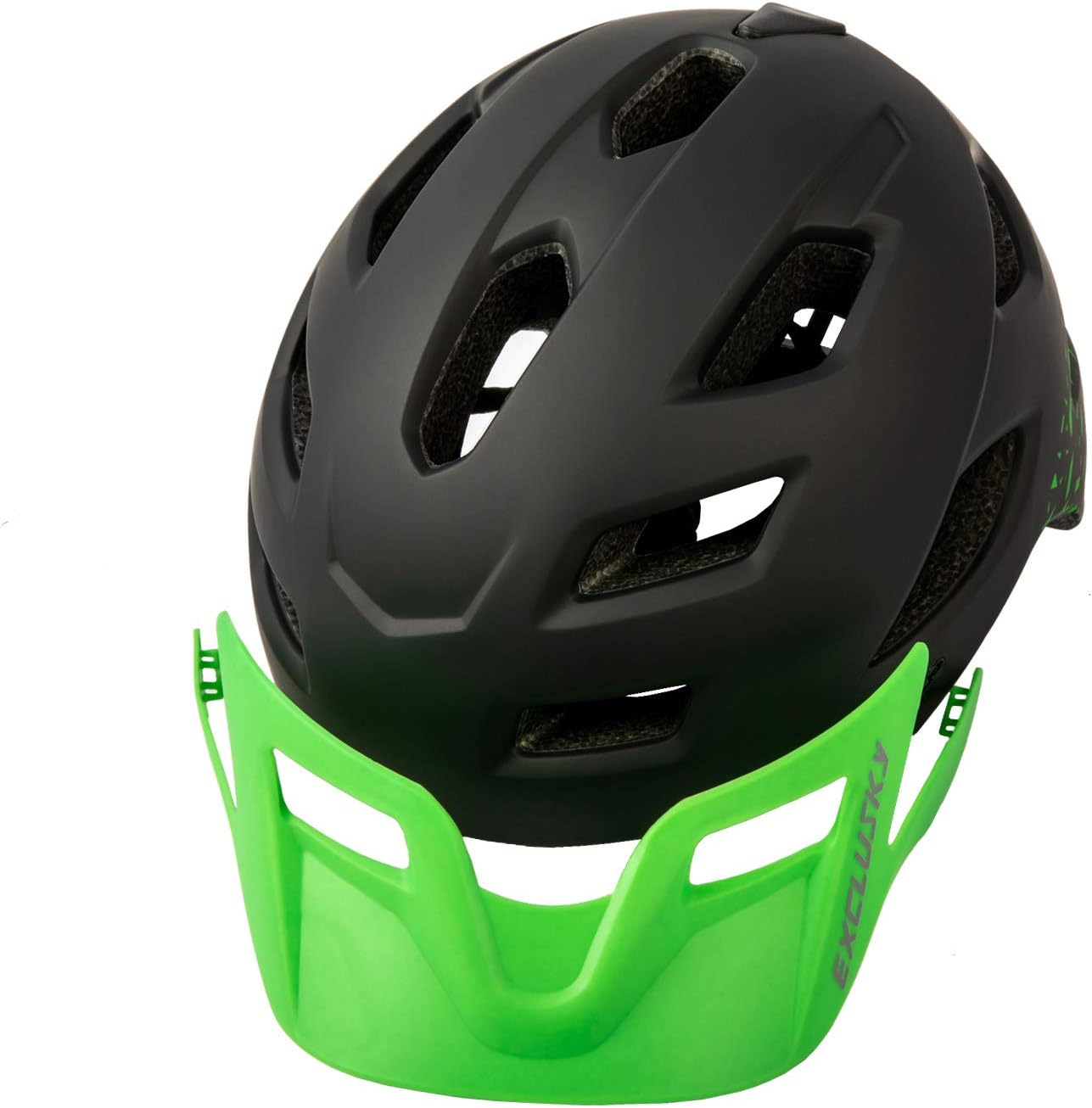 Detalle 2 de Exclusky Kids Bike Helmet (Adjustable, Lightweight, Detachable Visor) for Ages 5–8–14