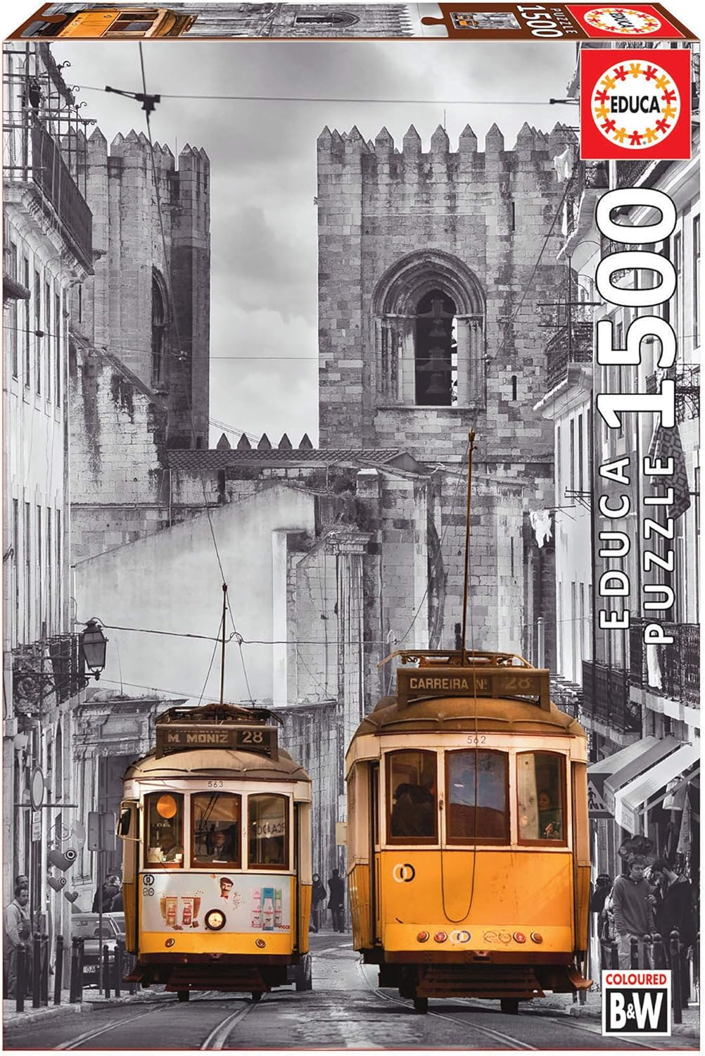 Thumbnail 5 de Puzzle Educa 1500 pièces pour adultes « Le Monde » (carte politique) dès 14 ans