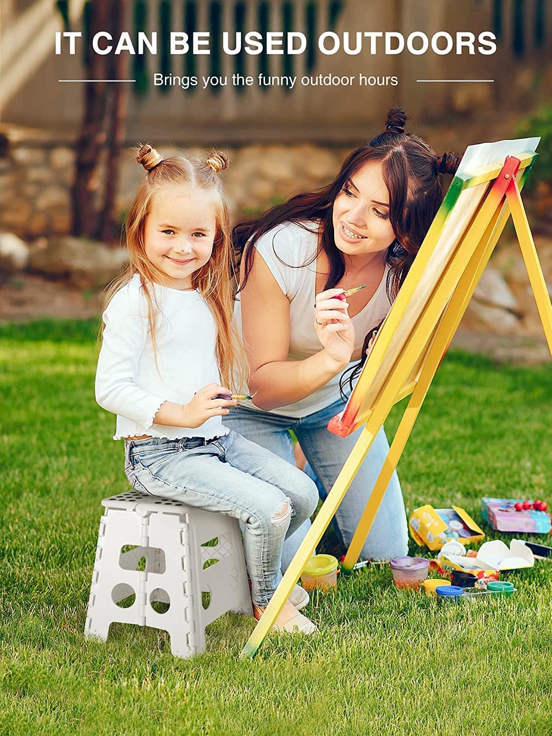 Thumbnail 5 de House Day Folding Step Stool 13inch
