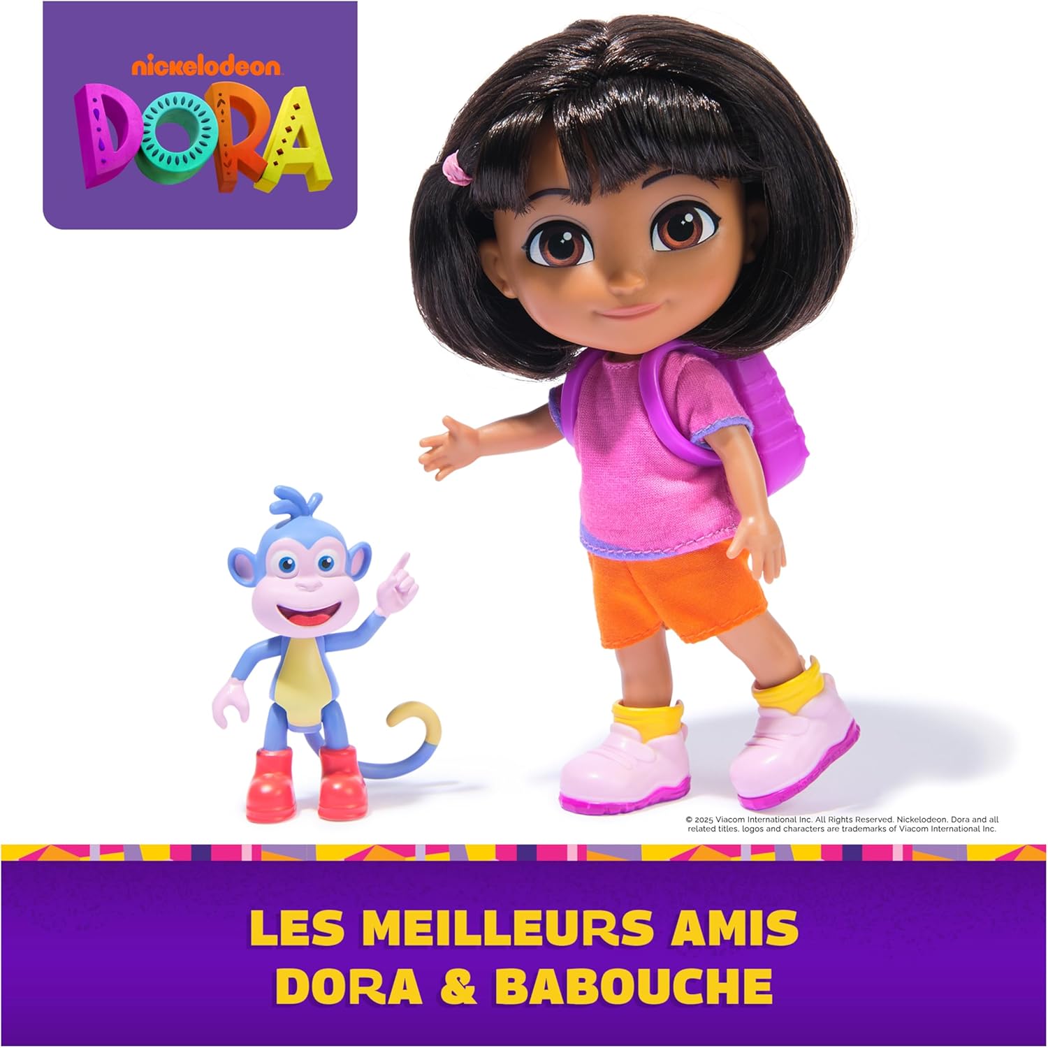 Detalle 2 de Dora Coffret Meilleurs Amis 15 cm