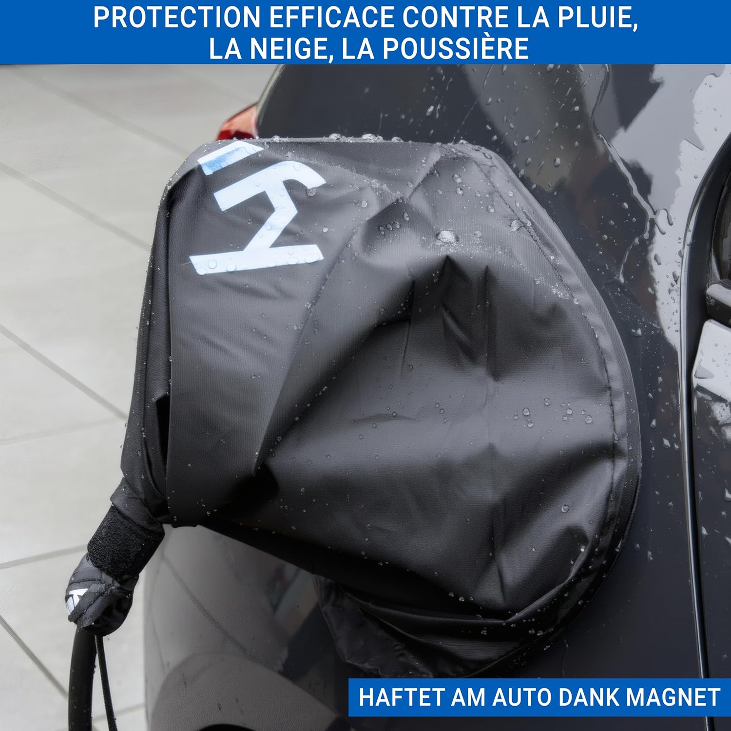 Thumbnail 1 de EVify cache de prise de charge Type 2 : protection contre la pluie, neige, soleil et poussière