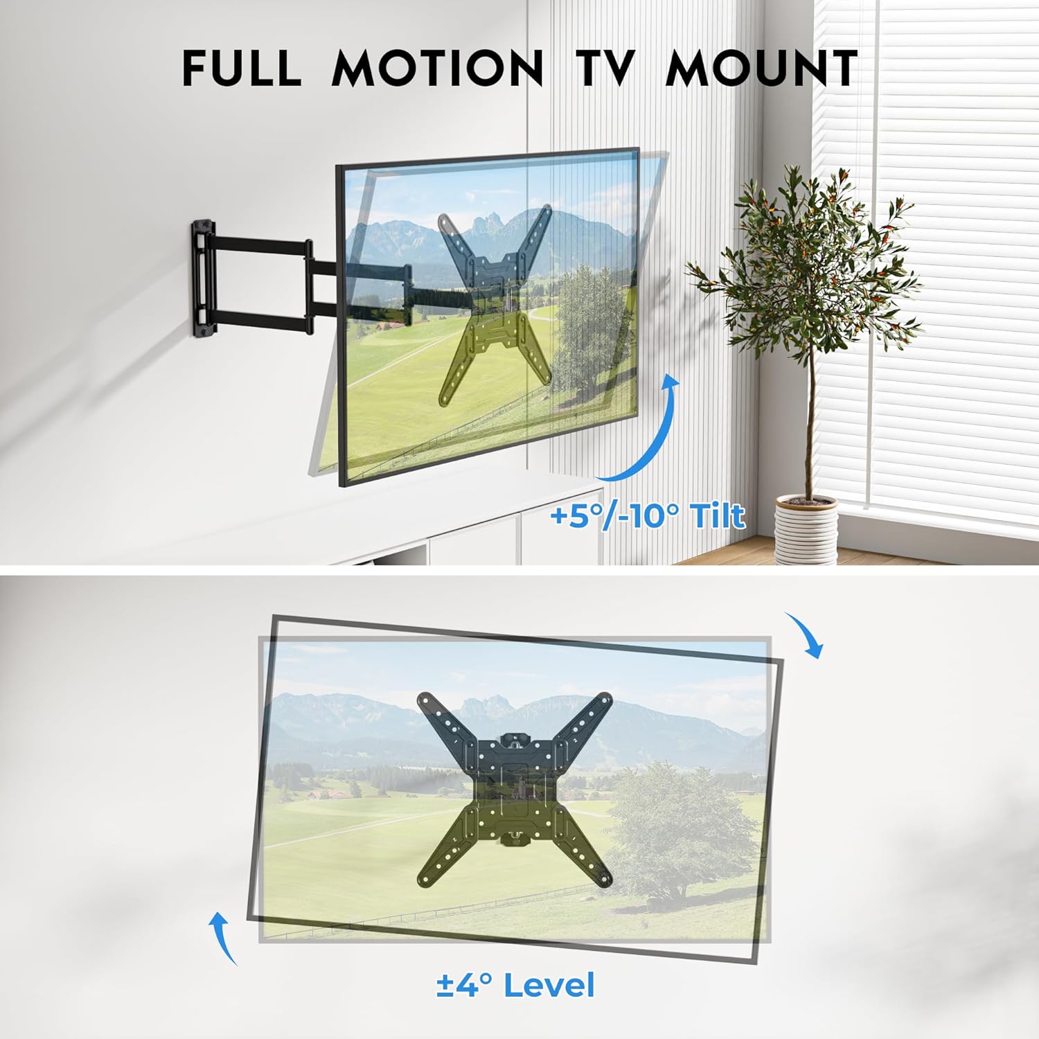 Thumbnail 4 de BONTEC TV Wall Mount 37.4" extension