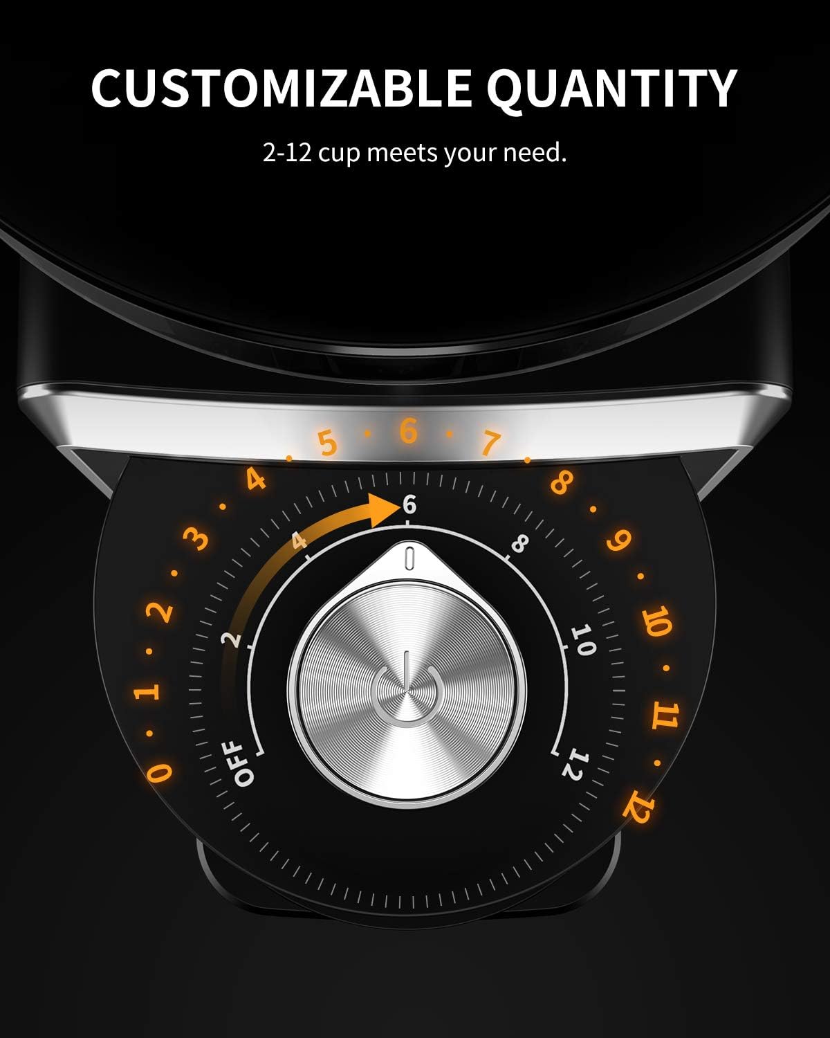 Thumbnail 2 de KIDISLE Burr Coffee Grinder 35 Settings