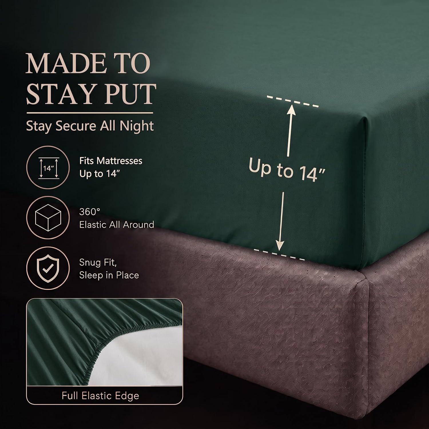 Thumbnail 5 de CozyLux Queen Comforter Set