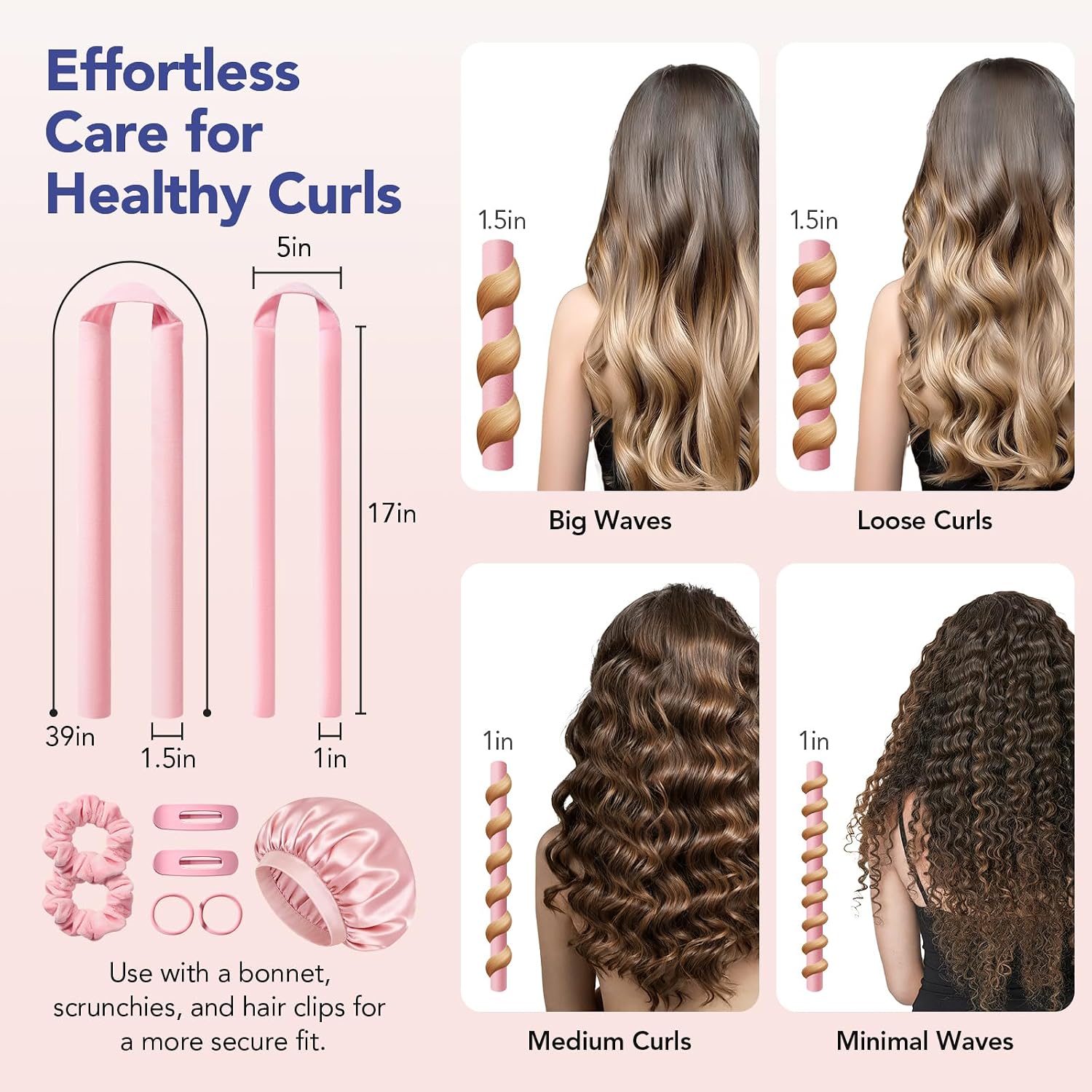 Thumbnail 2 de LitBear Heatless Curls Overnight 2 Sizes 💇♀