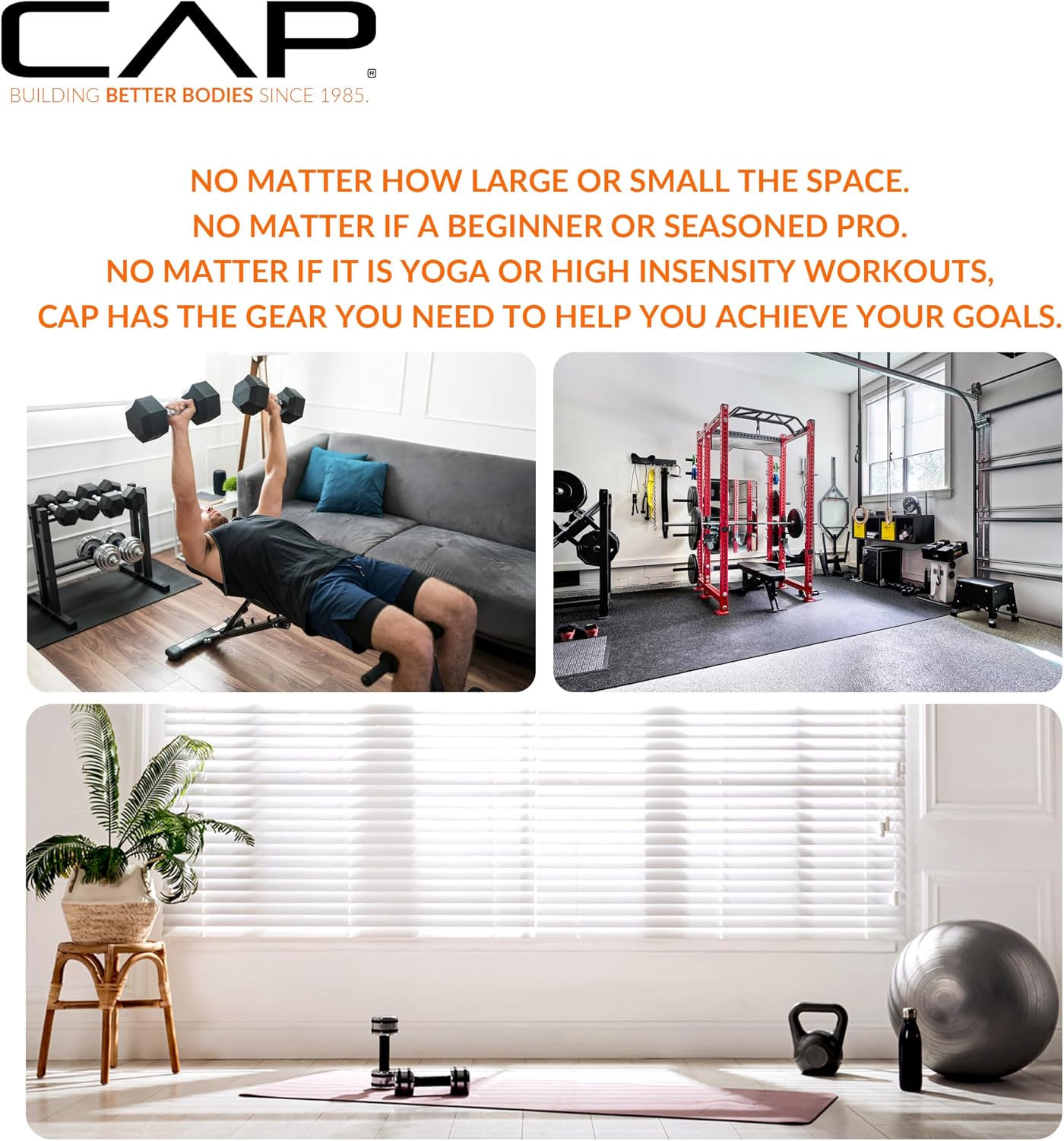 Thumbnail 6 de CAP Barbell 1/2-Inch Yoga Mat ๐