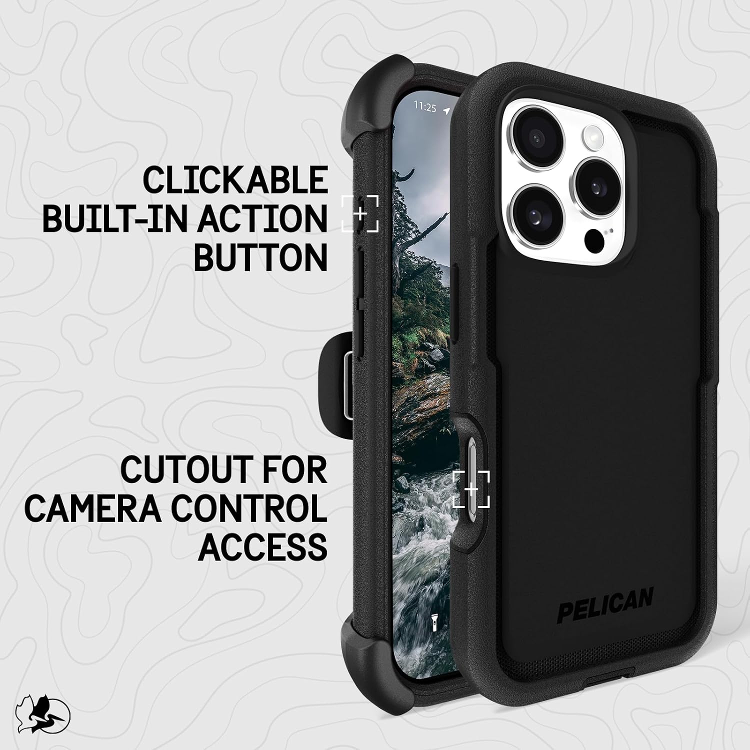 Thumbnail 3 de Pelican Voyager iPhone 16 Pro Case with 18ft Drop Protection