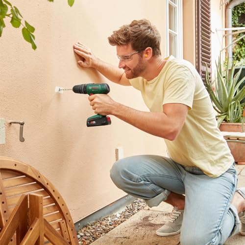 Detalle de Bosch EasyImpact 18V-40 : perceuse-visseuse sans fil polyvalente avec percussion, kit complet