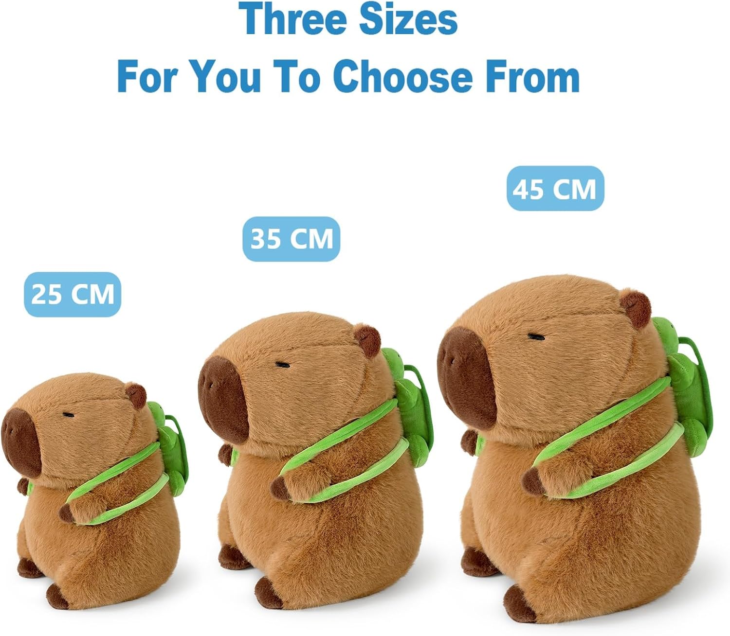 Thumbnail 3 de Shownicer Capybara Kuscheltier 35 cm
