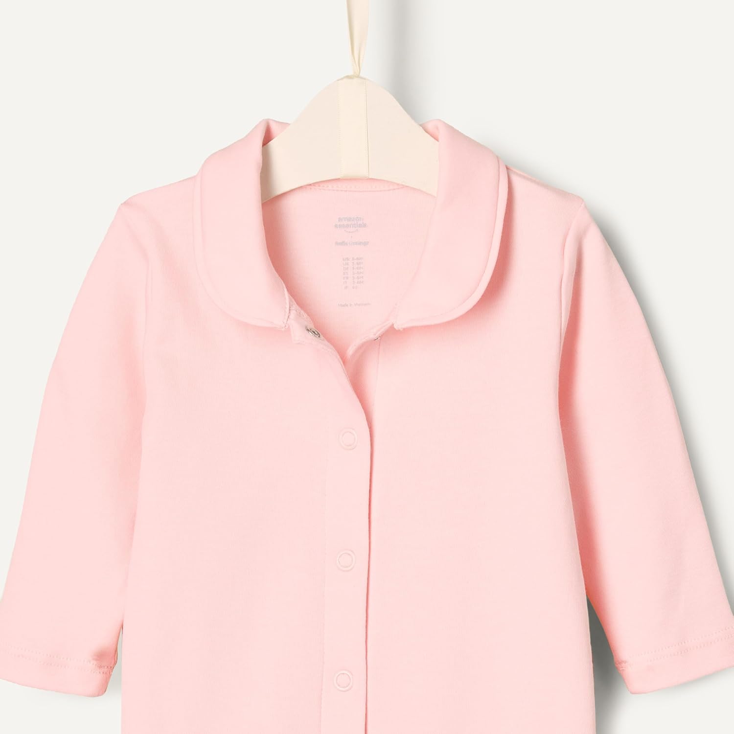 Thumbnail 3 de Amazon Essentials Tutina notte senza piedi unisex per bambini e ragazzi, con colletto Peter Pan