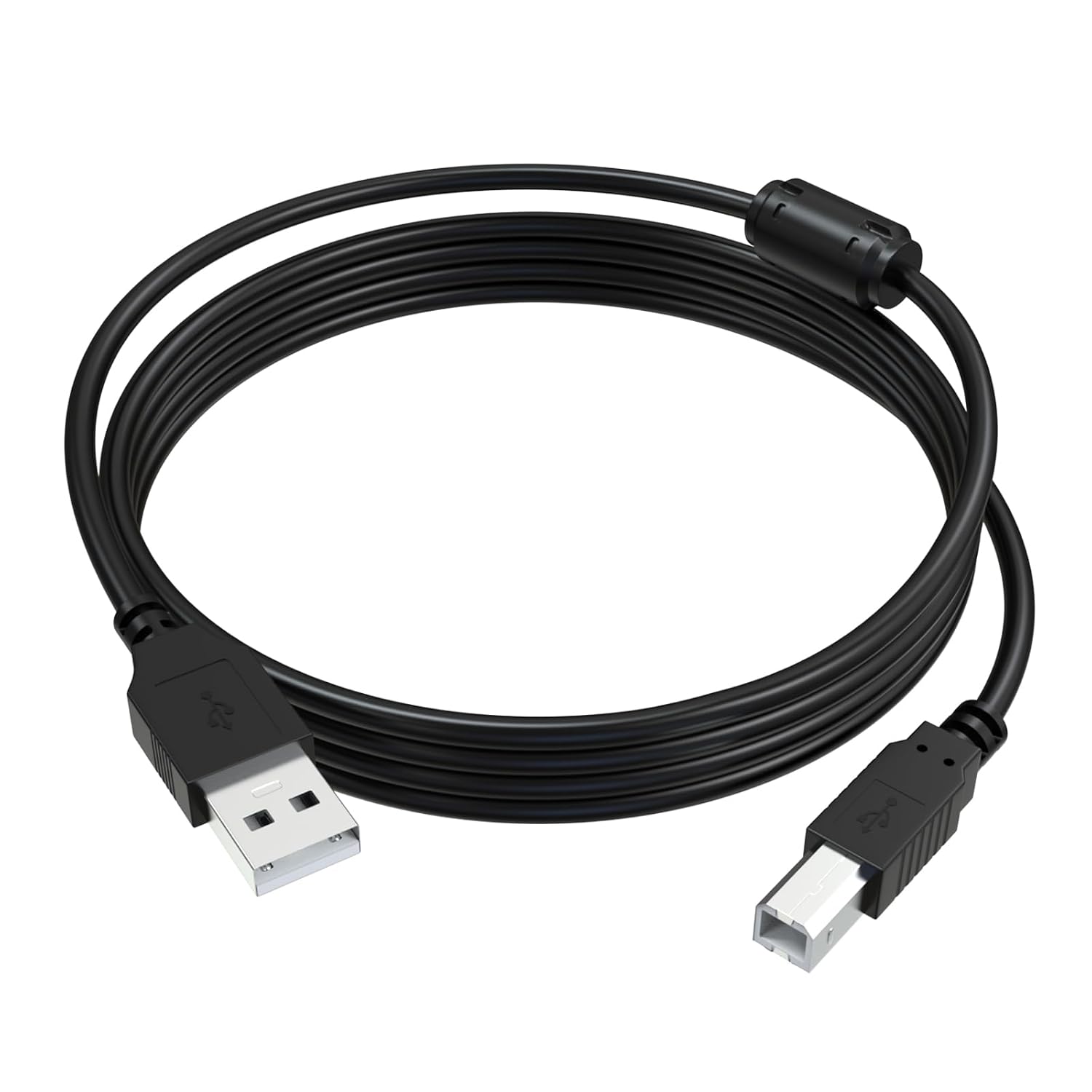 Detalle de Xivip ET-2800 Printer Cable USB 2.0 – 5 ft (1.5 m) for Epson EcoTank and More