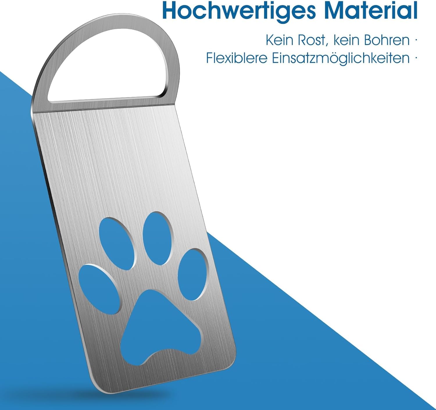 Thumbnail 3 de Dog Tie-Out Stake 304 Stainless Steel Camping Dog Anchor (0.4cm thickened) for RV, Auto & Pets