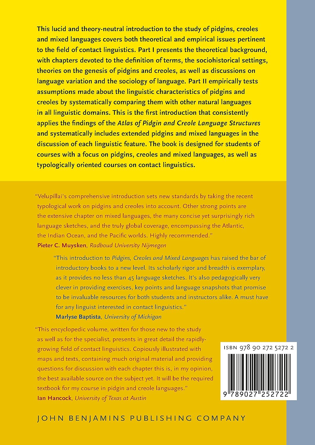 Detalle 2 de Pidgins, Creoles and Mixed Languages: Creole Language Library Paperback