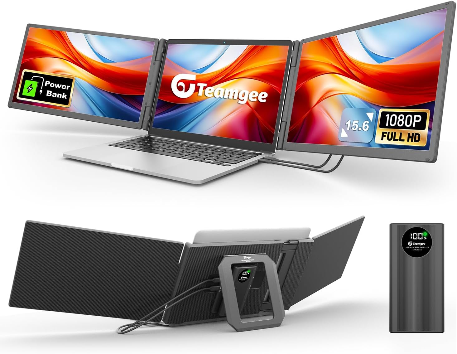 Detalle de Teamgee 15.6" Laptop Screen Extender