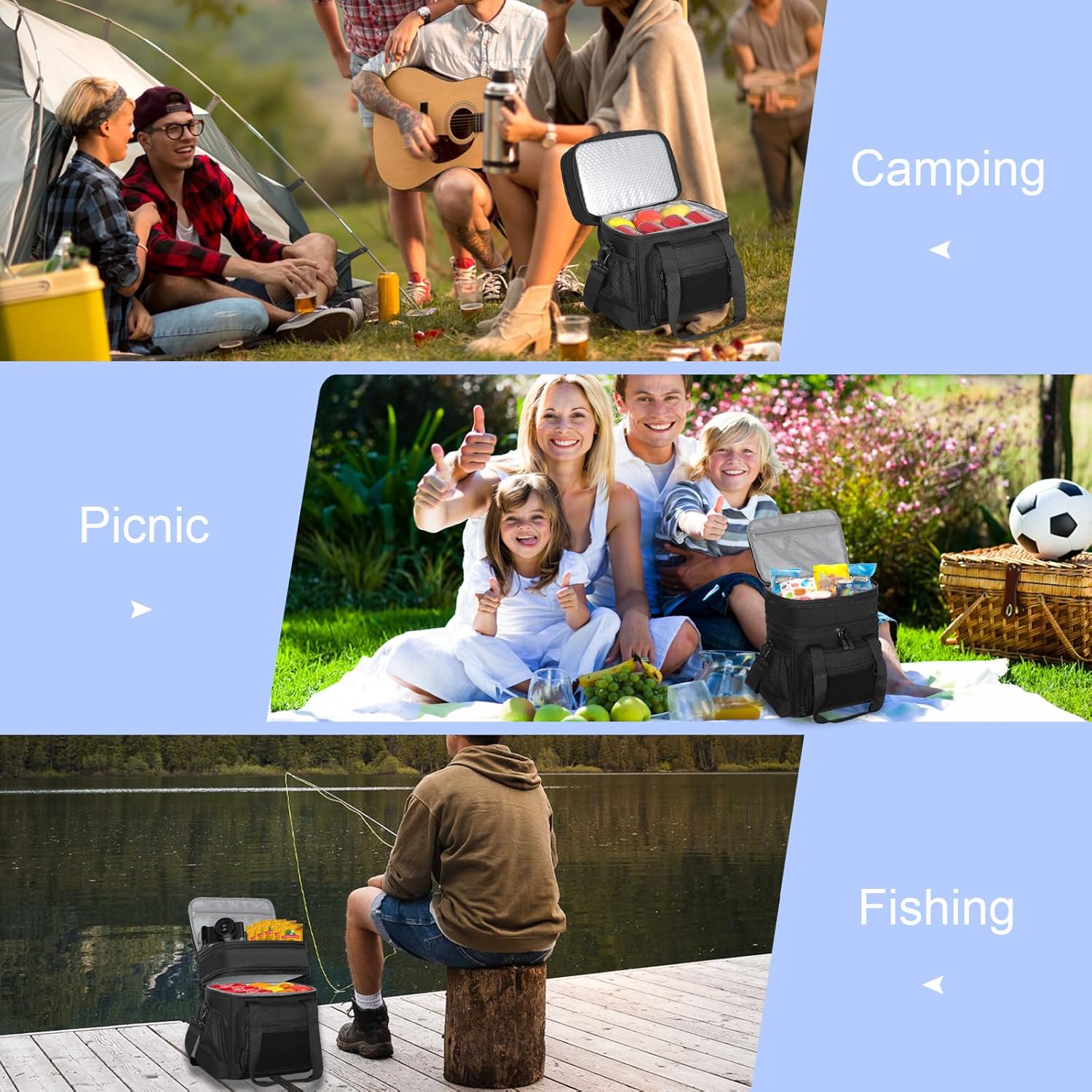 Thumbnail 6 de GLENKEY Double Deck Insulated Lunch Box