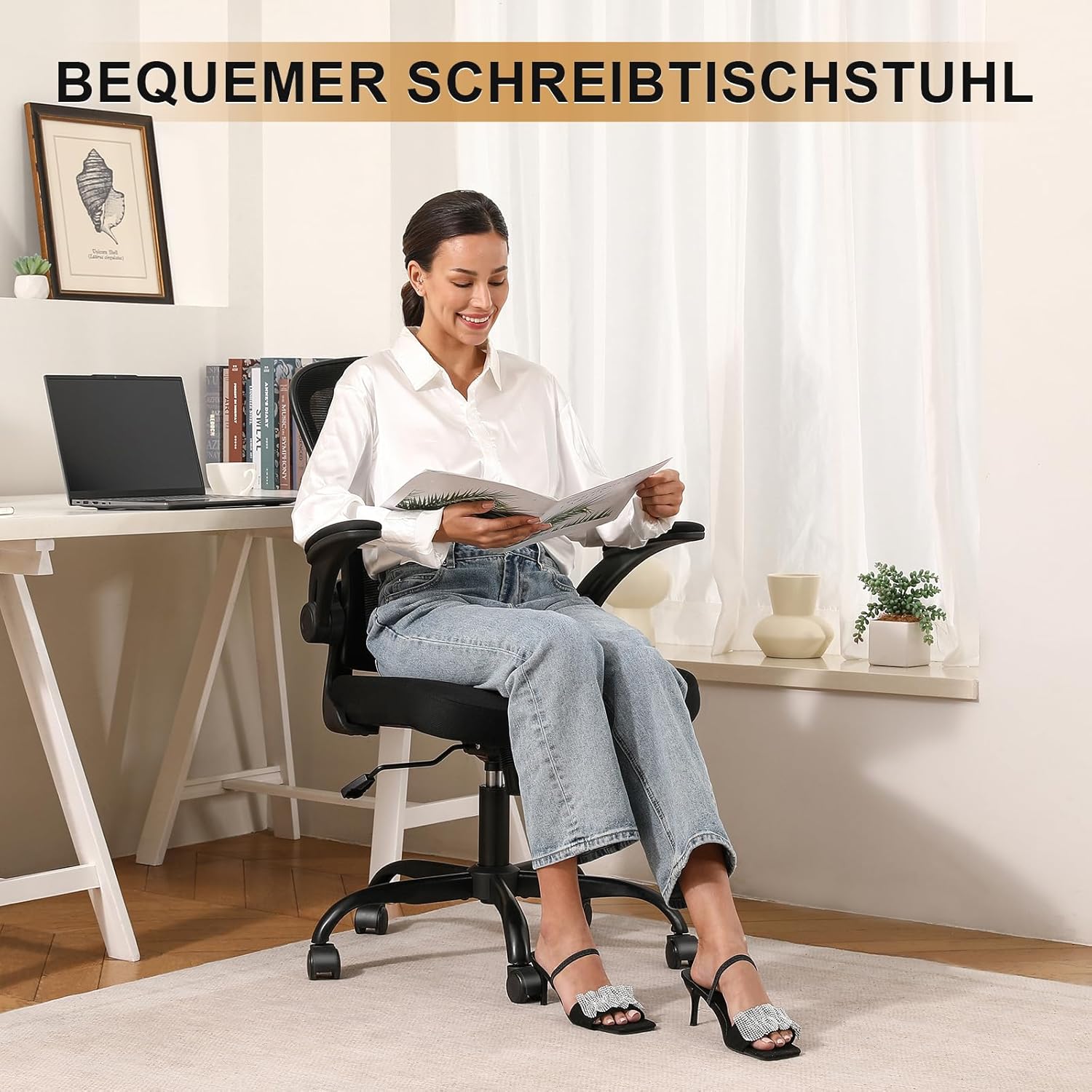 Thumbnail 5 de Synorla Bürostuhl Ergonomisch 150 kg 💺