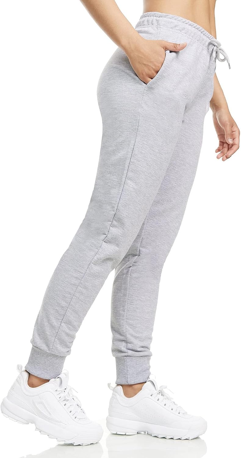 Thumbnail 2 de ROSS CAMP joggingbroek voor dames van katoen, met trekkoord en geribde boorden