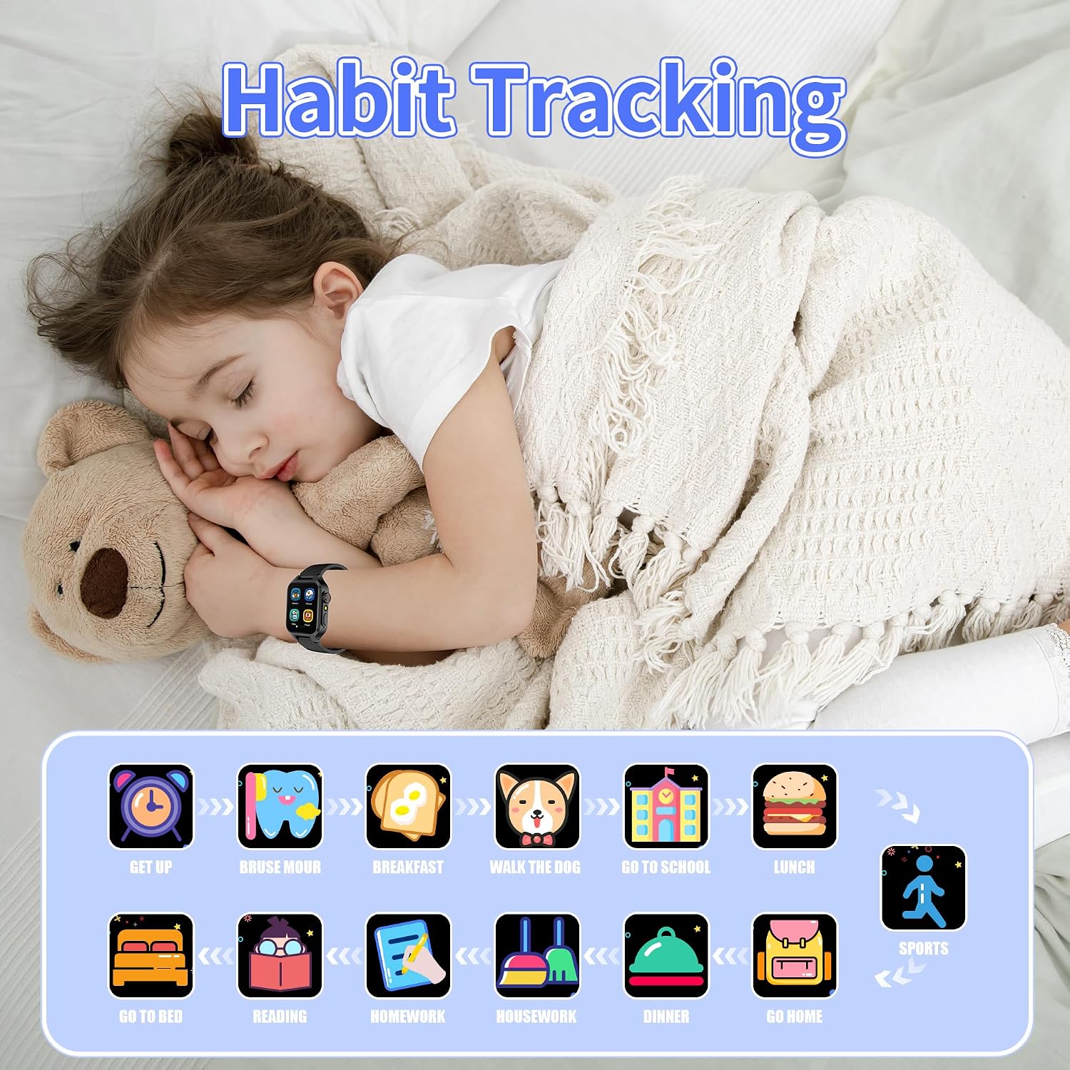 Detalle 2 de Kids Education Smart Watch with 32 Games