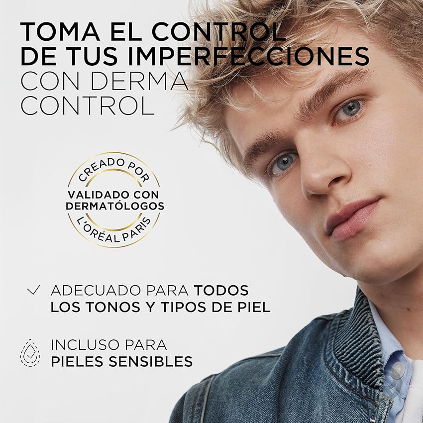 Thumbnail 6 de L'ORÉAL Paris Men Expert Derma Control Crema hidratante SPF30 50 ml