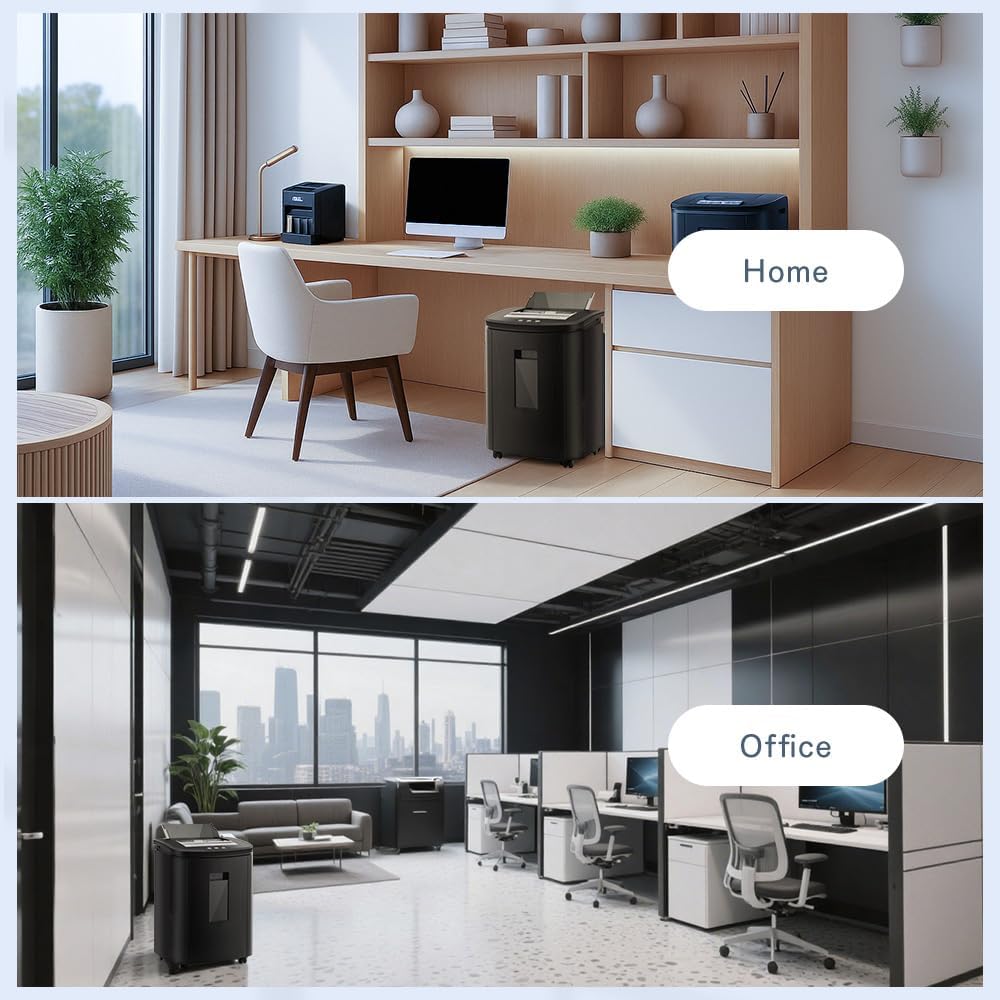 Thumbnail 6 de Trisruvian Distruggi Documenti Professionale Automatico:Distruzione sicura ed efficiente per uffici e casa