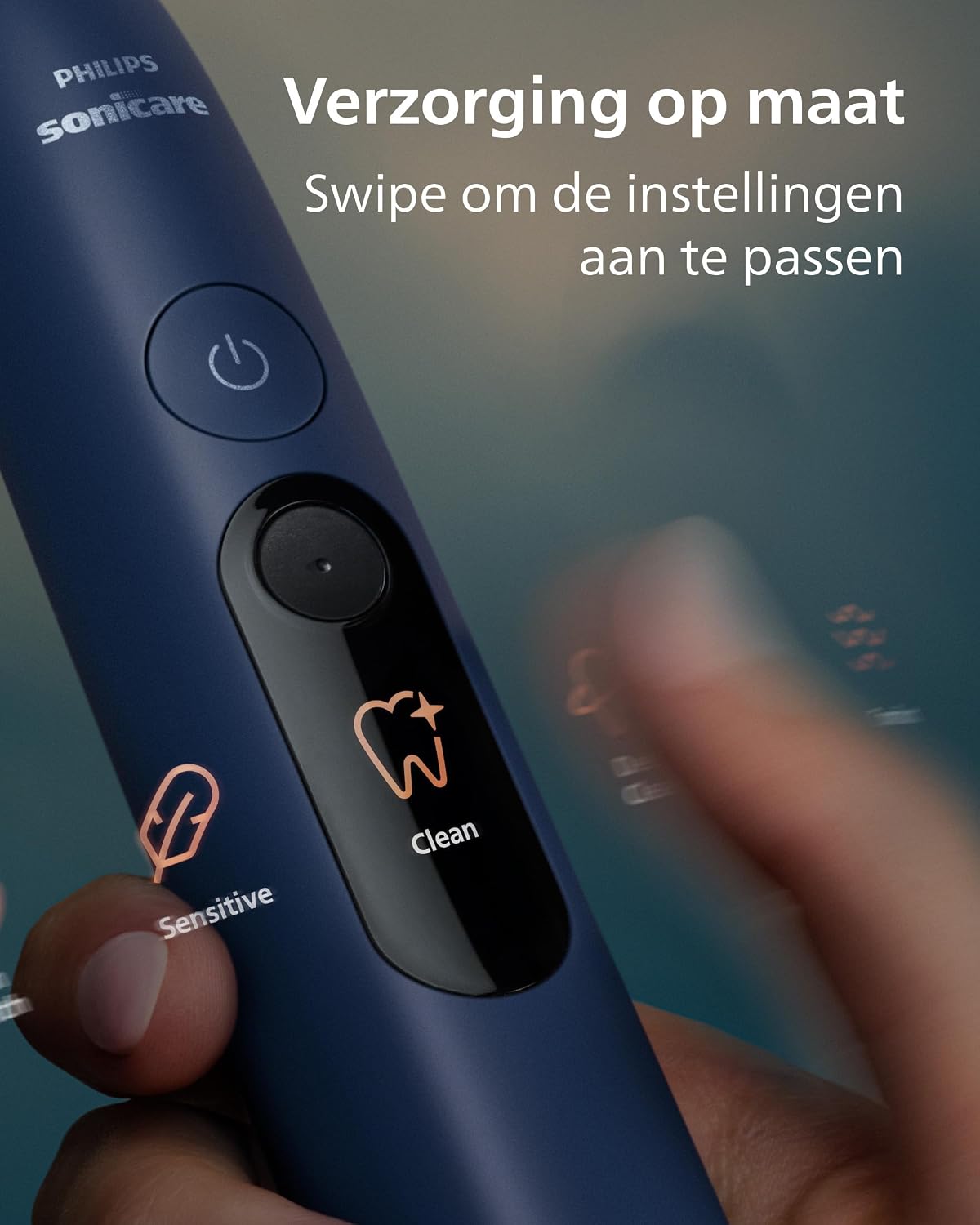Detalle de Philips Sonicare Next-Generation DiamondClean 8500 HX8515/13 sonische tandenborstel