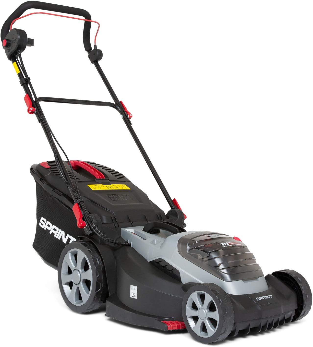 Thumbnail 2 de Sprint 18V 370P18V Rasaerba a Batteria da 37 cm – Briggs & Stratton, 520 m2, 5Ah con caricabatteria, garanzia 5 anni