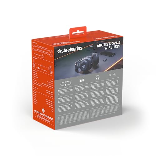 Thumbnail 15 de SteelSeries Arctis Nova 5 Casque Gaming Sans Fil Multi-Système