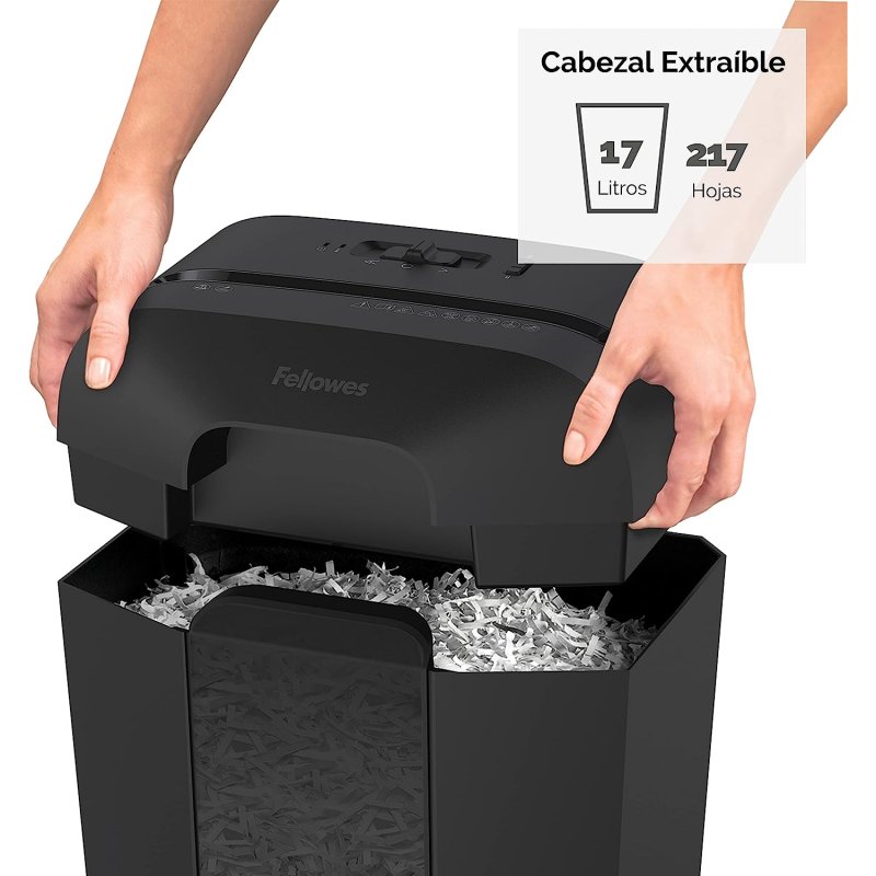 Thumbnail 2 de Fellowes Powershred LX50 Destructora de papel 17 L 🖨