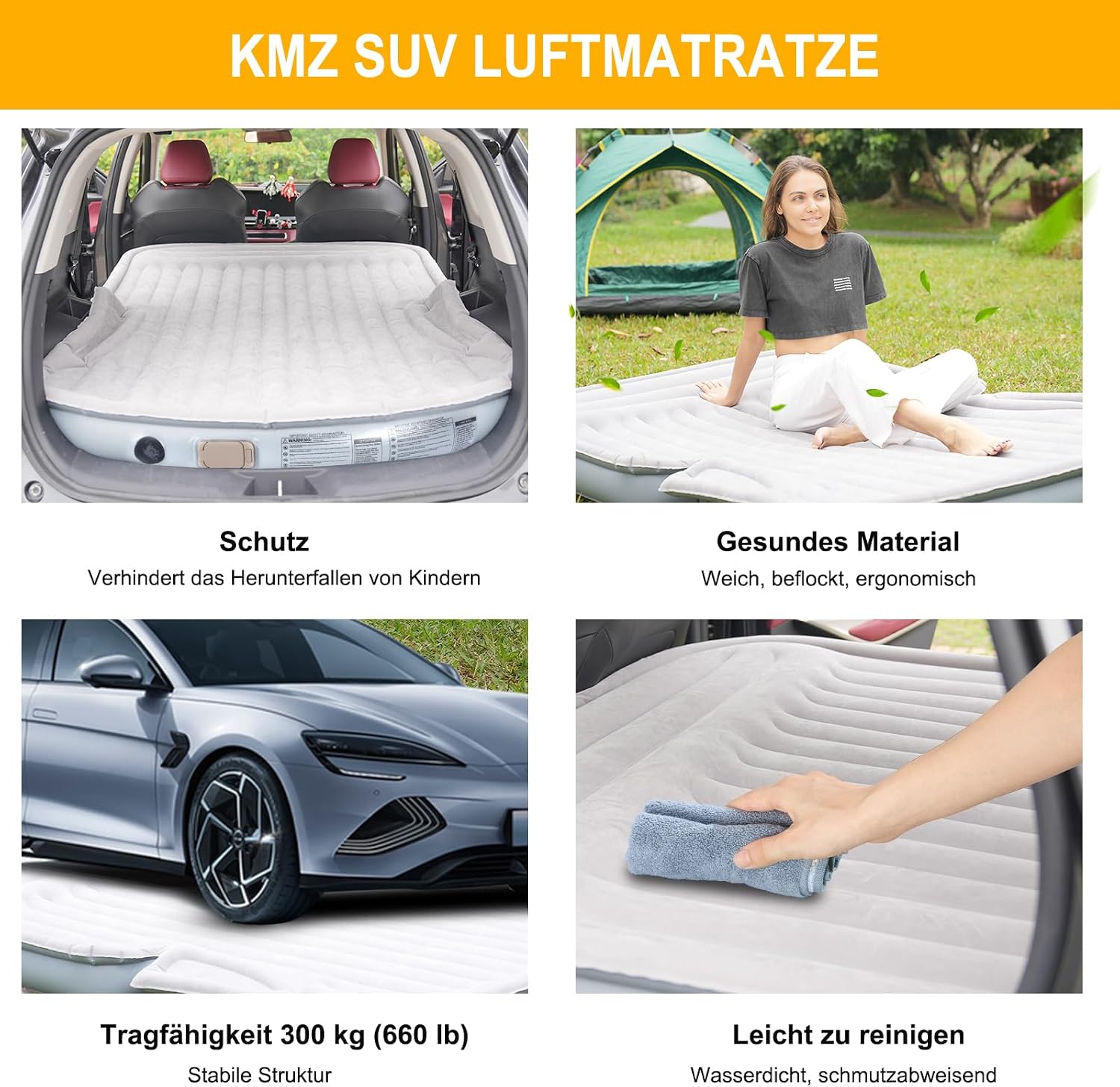 Detalle 2 de KMZ SUV Luftmatratze mit Pumpe