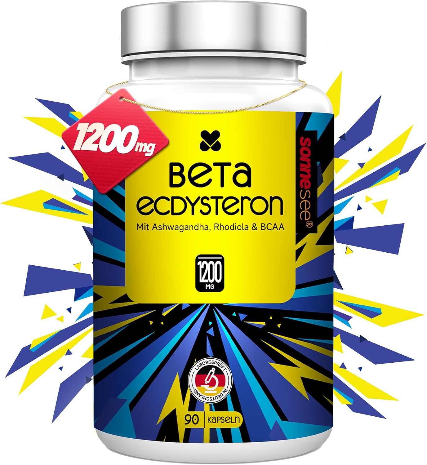 Detalle 2 de Beta-Ecdysteron Pflanzenextrakt 1200 mg Kapseln 💊
