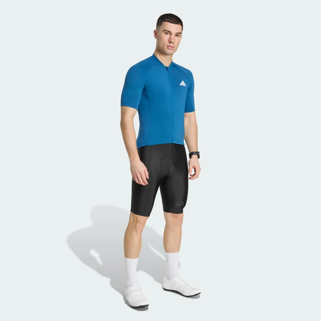 Detalle de MAILLOT DE CICLISMO ESSENTIALS de Adidas — azul