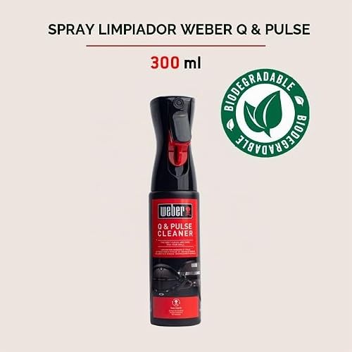 Detalle de Limpiador Weber Q & Pulse 300ml: limpieza suave para superficies externas