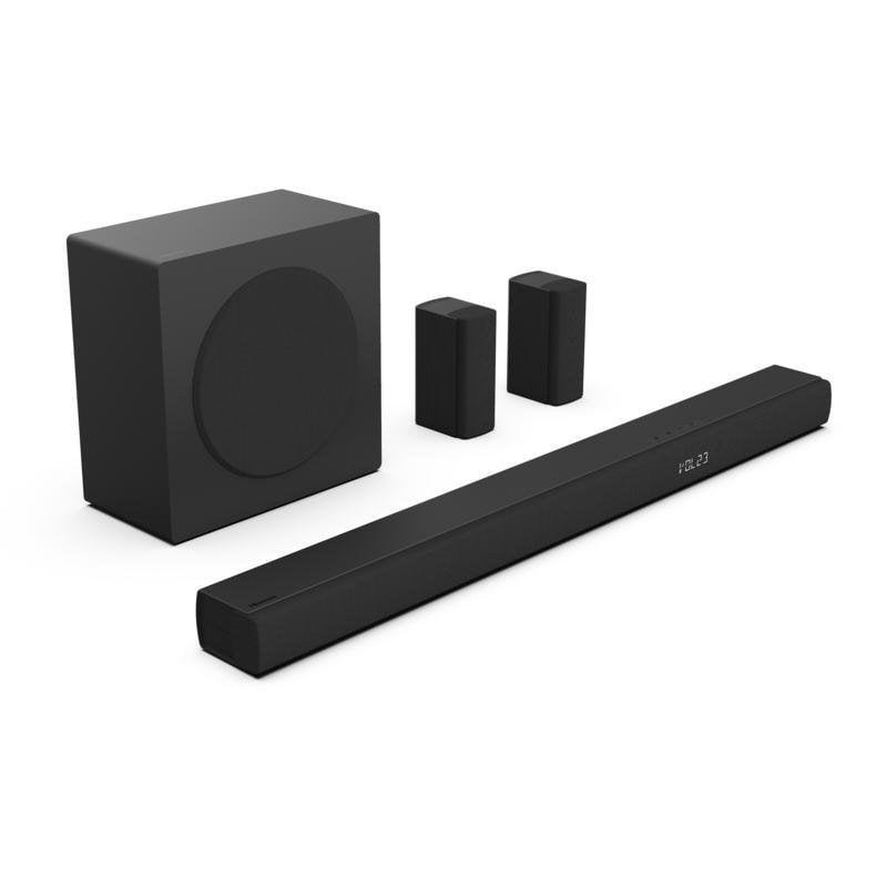 Detalle 2 de Hisense AX5100Q: Barra de Sonido 5.1 con Dolby Atmos y Subwoofer inalámbrico (580 W) para Cine en Casa