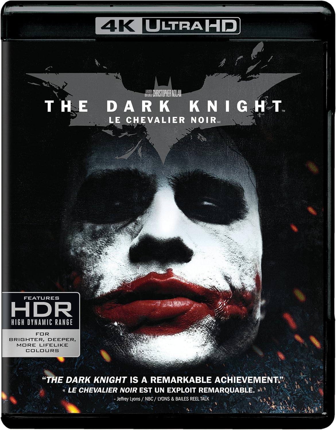 Detalle de The Dark Knight 4K Ultra HD 3-Disc Set