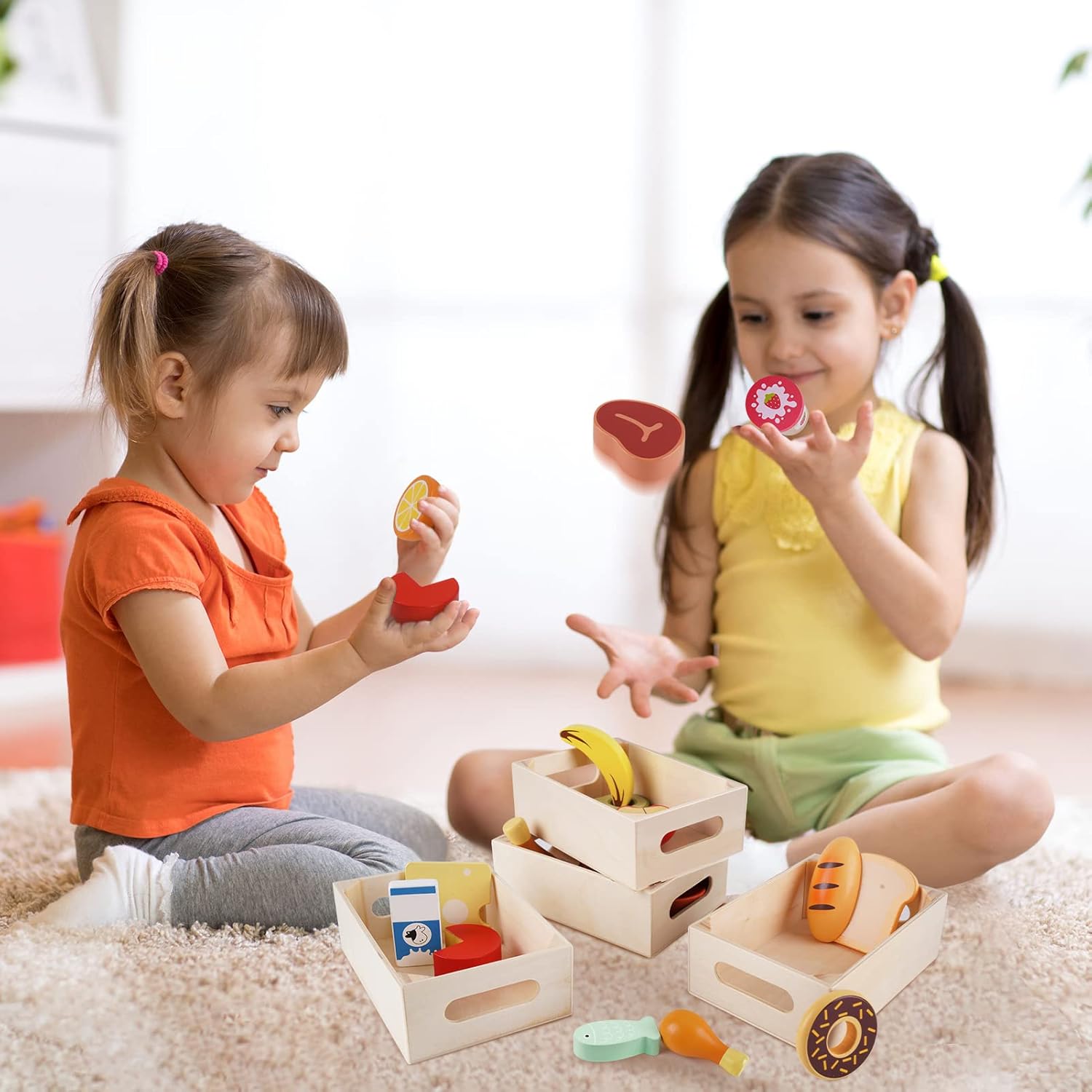 Thumbnail 4 de Holzspielzeug Spielküche Zubehör ab 1 Jahr – Montessori Spielzeug