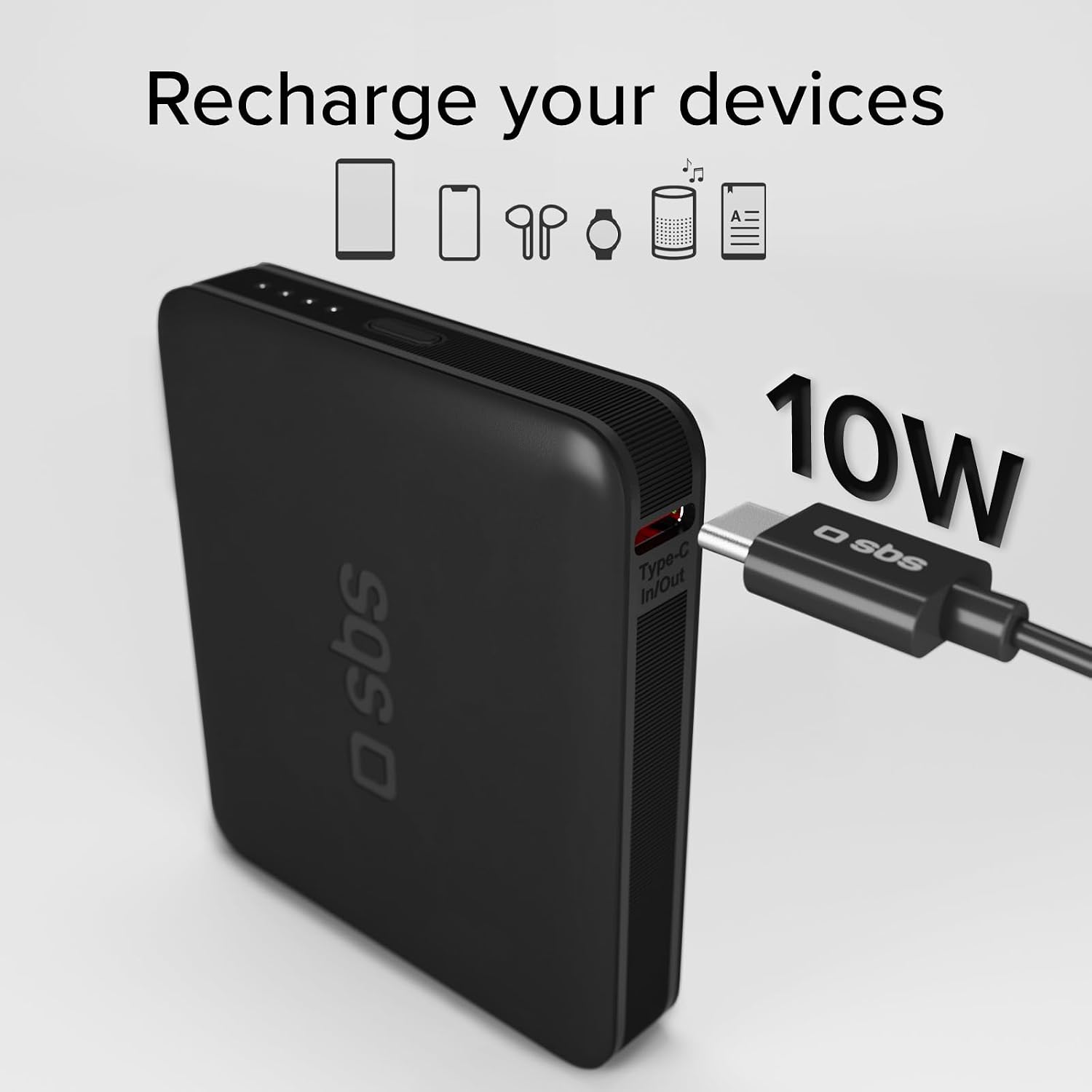 Thumbnail 3 de SBS NanoTube PowerBank HD 5000mAh USB-C